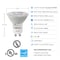 Feit Electric Feit Enhance MR16 GU10 LED Bulb Daylight 50 Watt Equivalence 3 pk BPMR16FGU59503 - alternate 5